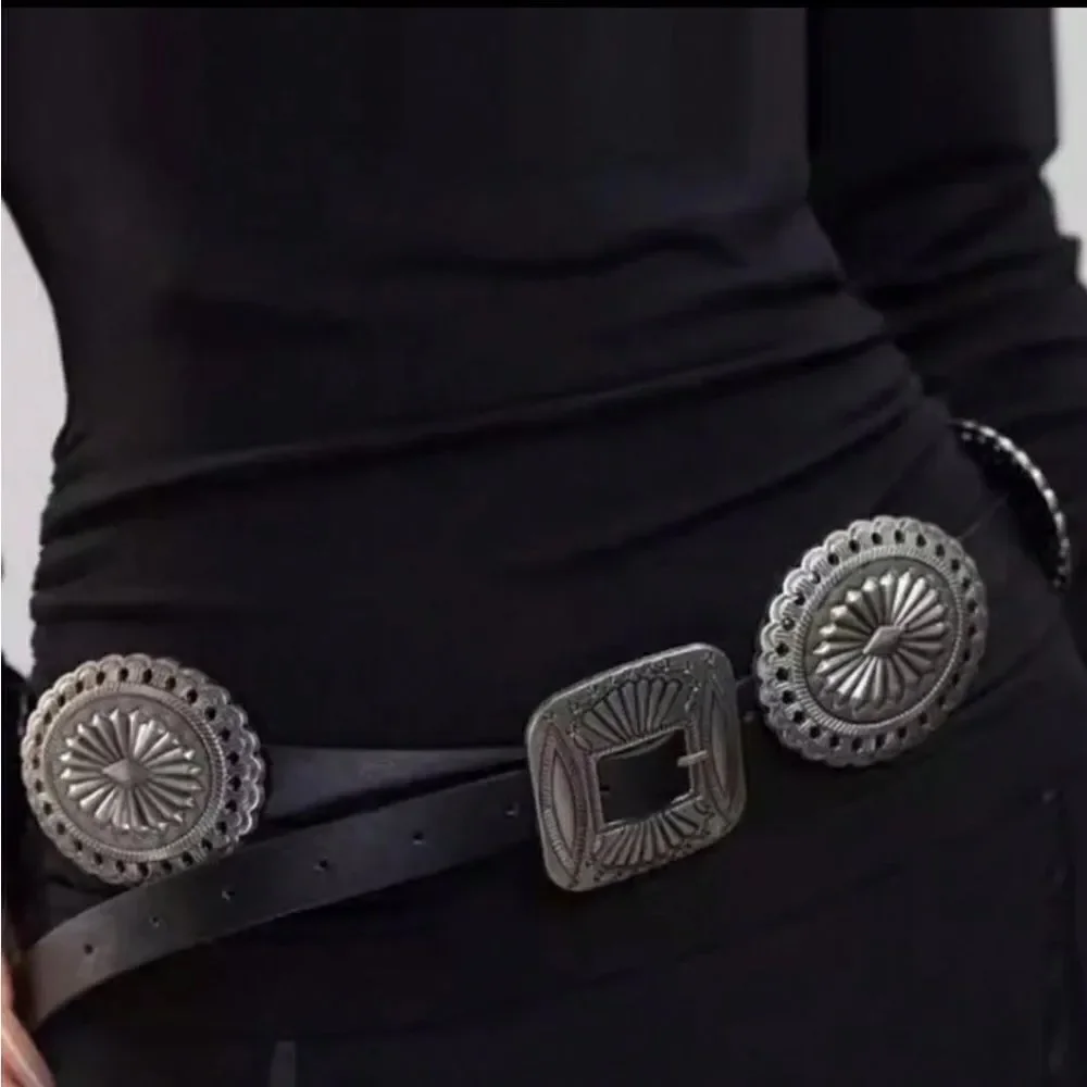 Bohemian cowboy belt A417